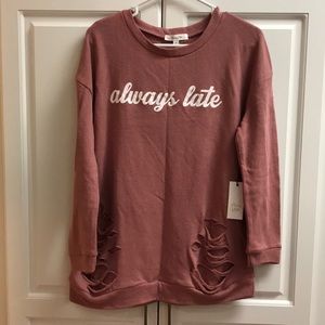 Boutique sweatshirt. Size S.